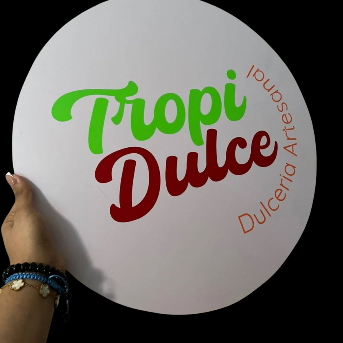 Letrero de Sintra Redondo Personalizado